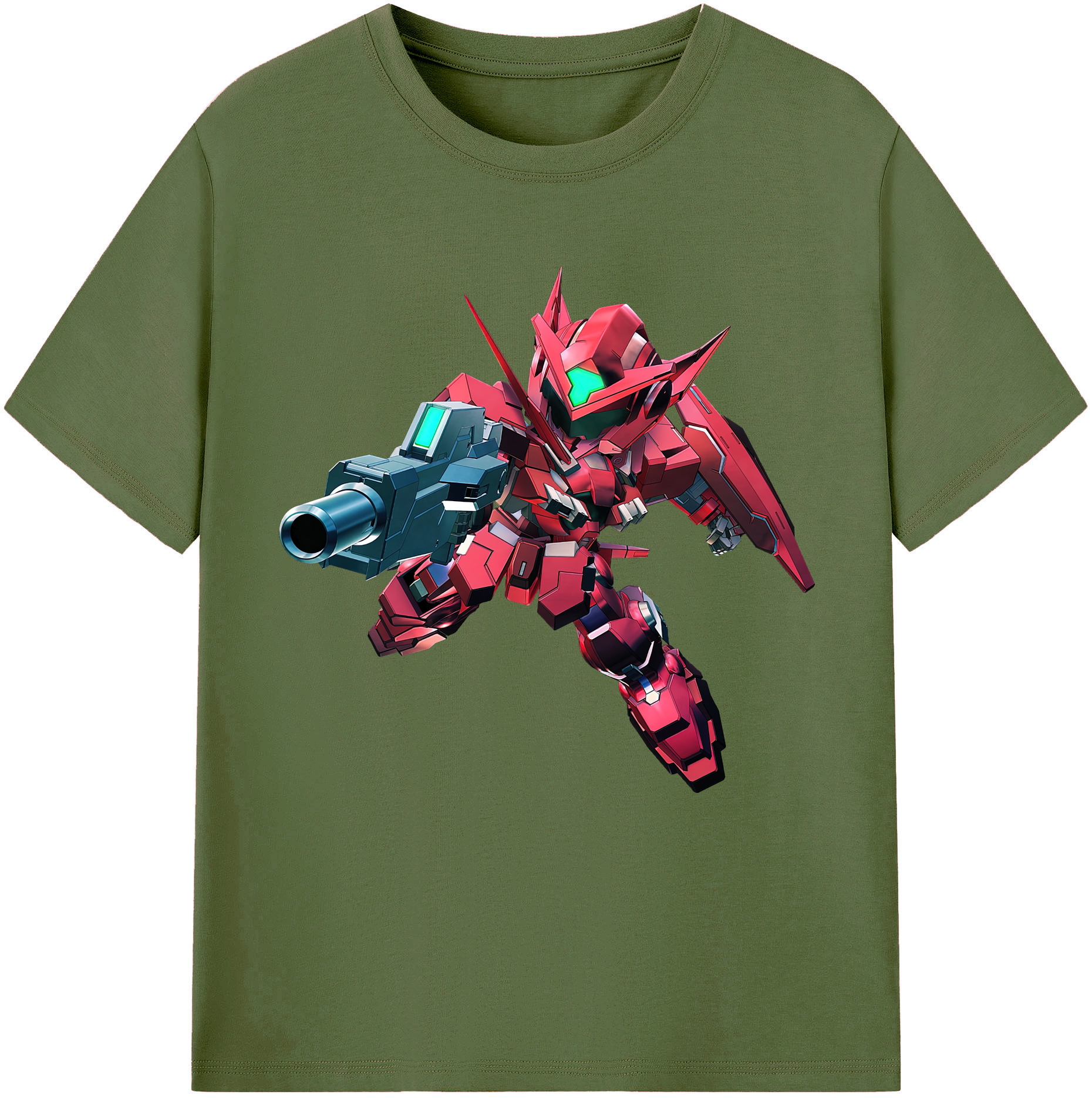 （画像用） 機動戦士ガンダム Mobile Suit Gundam 綿100％半袖Tシャツ（フロントプリント）